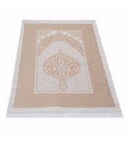 Hediyelik  Osmanlı Tafta Seccade (Kahverengi)