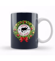 Christmas All Star Zarya Overwatch Wreath Kupa Bardak Porselen