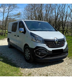 Renault Trafic 2015 Sonrası Uyumlu Astra H lip Esnek Ön Lip 2 Parça Tampon Altı Dil Karlık Ön Ek