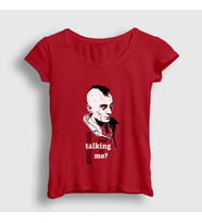 Presmono Kadın Kırmızı Travis Film Taxi Driver T-Shirt 251370tt