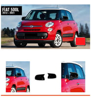 Fiat 500 L Batman Yarasa Ayna Kapağı Parlak Siyah ABS 2013 - 2021