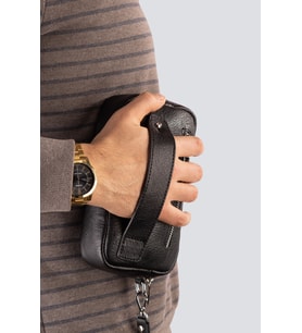 Unisex Hakiki Dana Derisi El Geçmeli Portföy Çanta Premium Kalite Günlük Clutch Siyah (Full Siyah)