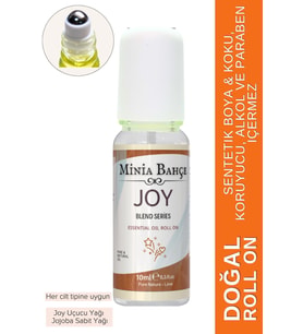 Doğal Roll on, Neşe Uçucu Yağ Karışımı, Jojoba yağı. 10ml