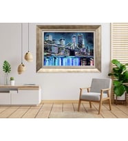 Gümüş Çerçeveli Tablo nb1024