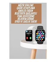 Mey İthalat® 1.83 İnç Akıllı Saat Android ve İOS Uyumlu Çağrı Cevaplayabilen Adımsayar GPS Takibi