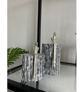PATLATMA SKY BLUE SİLVER SET