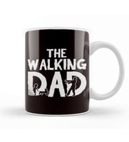 The Walking Dad Son Father Papa Daddy Stepdad Fatherhood Kupa Bardak Porselen