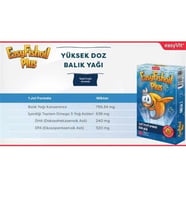 EasyFishoil Plus Tutti Frutti Çiğnenebilir Jel Tablet
