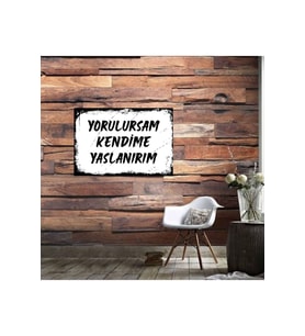 Ahşap Retro Mdf Poster , Komik Sözler , Duvar Yazıları , Manzara ,  Tarih , Edebiyat - Tbl0550