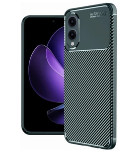 Durukar® Samsung Galaxy S25 Edge Kılıf Auto Focus Karbon Kapak - Koyu Yeşil