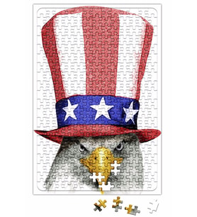 American Eagle Puzzle 240 Parça Yapboz