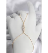Pirinç Gold Renk Zirkon Taşlı Kadın Şahmeran 5886 - SSSSSS1279-6694