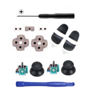PS5 Versiyon 1 Analog Motor Topuz İç Lastik Tetik Seti Tornavida Ayırıcı Set PS5 Kol Tamiri (Mavi)