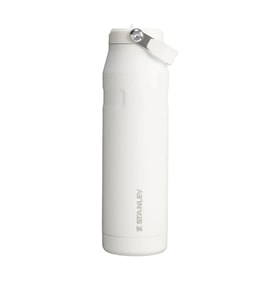 STANLEY 10-12111-064 PİPETLİ THE ICEFLOW BOTTLE FLIP STRAW 1.06 LT. PASLANMAZ ÇELİK TERMOS BEYAZ