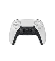 P4 Plus Bluetooth Titreşimli PS4/PS5 Uyumlu PC Telefon Joystick Kablosuz Oyun Kolu (Beyaz)