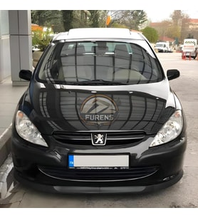 Peugeot 307 2001-2008 Uyumlu H lip Esnek Ön Lip 2 Parça Karlık Ön Ek Tampon Altı Dil