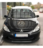 Peugeot 307 2001-2008 Uyumlu H lip Esnek Ön Lip 2 Parça Karlık Ön Ek Tampon Altı Dil