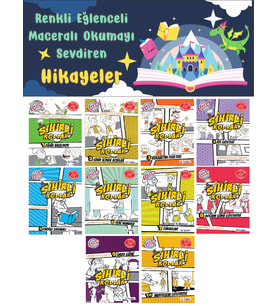 3.Sınıf Renkli Eğlenceli Maceralı Okumayı Sevdiren Hikaye Seti 4