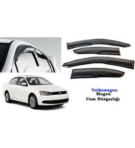 Volkswagen Jetta Mugen Cam Kenar Rüzgarlığı 2011-