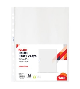 Noki Poşet Dosya 100lü 4830XL