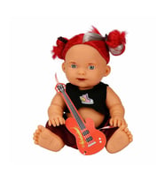 Punk Nil Bebek 23 cm 23495 Kırmızı İki Kulak Saçlı (Karışık)
