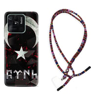 Xiaomi Redmi Note 7 8 9 Pro 10 2022 10 Pro 10S Kılıf Boyun Asklı Rasta Silikon Göktürk 1394
