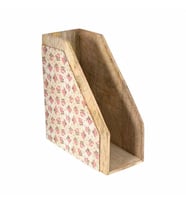 Vitale Şiva Çiçek Desenli Dekoratif Krem Raf AK.FQ0022-K