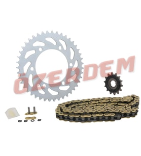 Yamaha Yamaha R25 Mt-25 Uyumlu Ön-Arka Dişli Zincir Set O-Ringli 14-43T 520H 112L Sfr