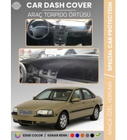 VOLVO S80 (1998-2006) Torpido Örtüsü Ön Göğüs Koruma Torpido Koruma Tam Uyum Araca Özel UV Koruma