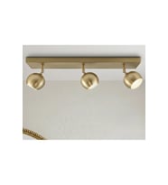 GU10 S RAM TASARRUFLU LED AMPÜL ÜÇLÜ 3 LÜ KÜRE BAŞLIK MAT ALTIN ESKİTME KAPLAMA TAVAN LED SPOT AVİZE