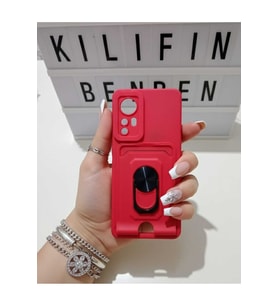 Xiaomi Mi 12 Pro Standlı Ve Kartlı Kılıf Modeli