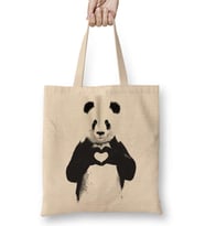 Panda Love Bez Çanta Uzun Saplı
