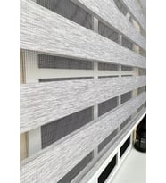 StorBurada Zebra Stor Sert Plastik Kasalı Gri Perde STB 400V04-PD
