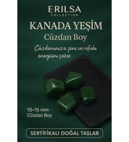 Sertifikalı Doğal Kanada Yeşim Taşı Kütle 10-15 mm – Şans ve Refah Enerjisi (Çok Renkli)