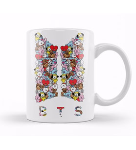 BT21  BTS Kupa Bardak Porselen