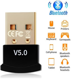 Diperla Bluetooth V5.0 Usb Doungle Mini Alıcı Ve Verici Mini Bluetooth Kablosuz Adaptör