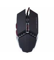 Concord C-23 Kablolu Metal Kasa 7200 DPI RGB Işıklı Oyuncu Mouse (Siyah)