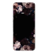 Xiaomi 13 Kılıf Resimli Desenli Silikon Platinium Series Dark Flowers 1906