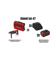 Einhell Set-47 (Einhell TP-HD 18/28 D Li BL+4 Akülü Kırıcı Delici+18V 4,0Ah  Akü & Şarj Cihazı)