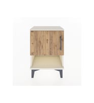Arges Komodin 2 Raflı Tek Kapaklı 44x30x64 Aytaşı-Çam