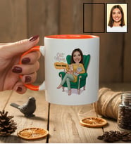 Kişiye Özel Karikatürlü Cat Mom Kedi Annesi Kupa Bardak Anneler Günü Hediyesi