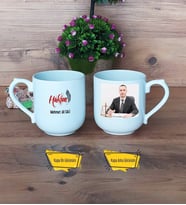 Hakim Kupa Bardak Oval Fotoğraflı Dünya Hakimler Günü Hediyesi
