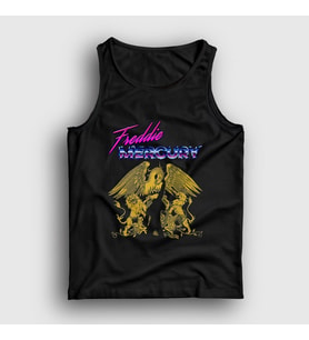 Presmono Unisex Siyah Queen Freddie Mercury Atlet 34521tt