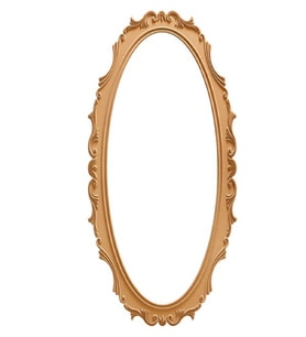 NAZE MOBİLYA *160 LIK LALE OVAL AYNA
