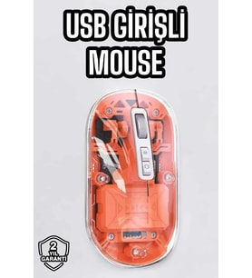 Pilelistore  Sessiz Kablosuz USB Girişli Mouse Fare Yüksek Performanslı