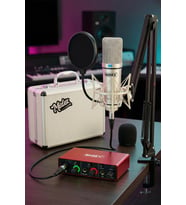 Midex CX1-C Mikrofon GLX-500 Ses Kartı + Stand Pop Filtre Set