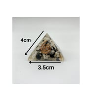 Rutilli Kuvars Orgonit Piramit 4x3.5 cm 35 GR