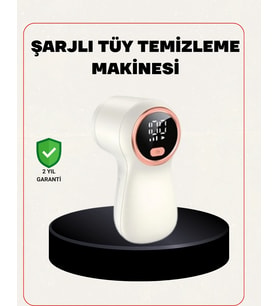 Şarjlı Tüy Temizleyici Paslanmaz Çelik Bıçaklı