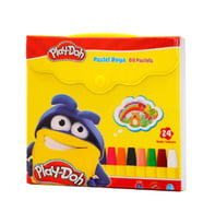 Mey İthalat® Play-Doh Pastel Boya Çantalı 24 Renk