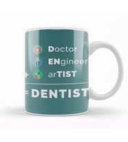 Doctor Engineer Artist Dentist 019 Kupa Bardak Porselen